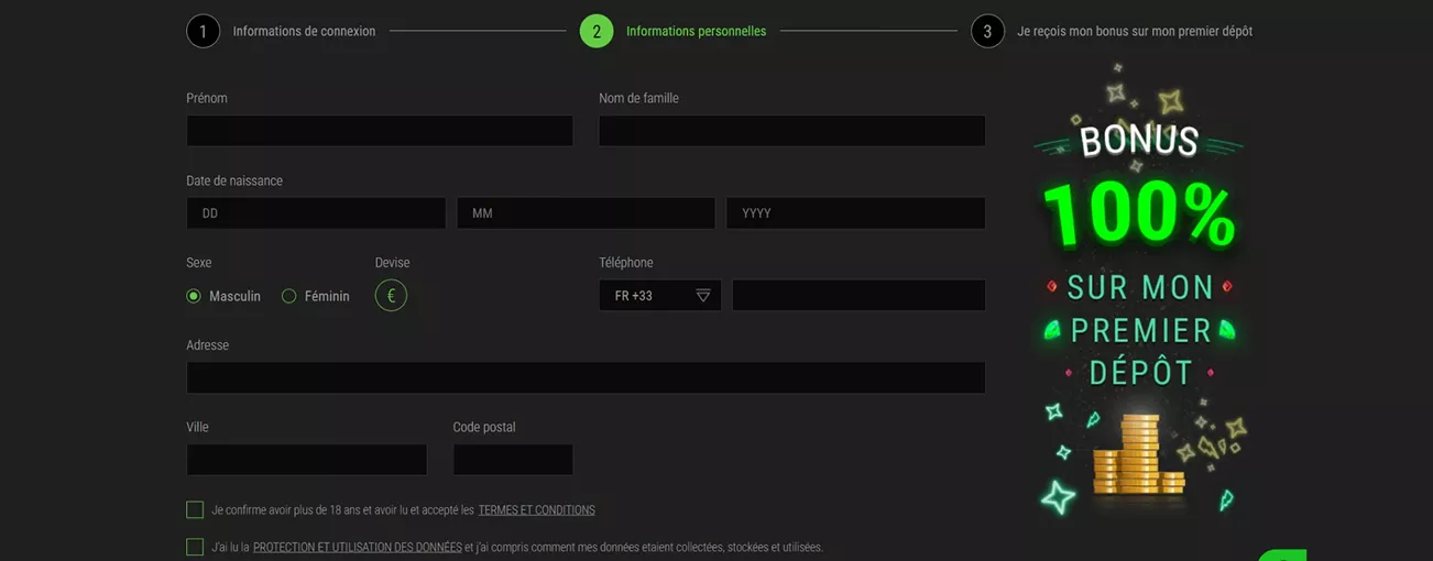 Winoui : Casino crypto avec sécurité renforcée_Inscription